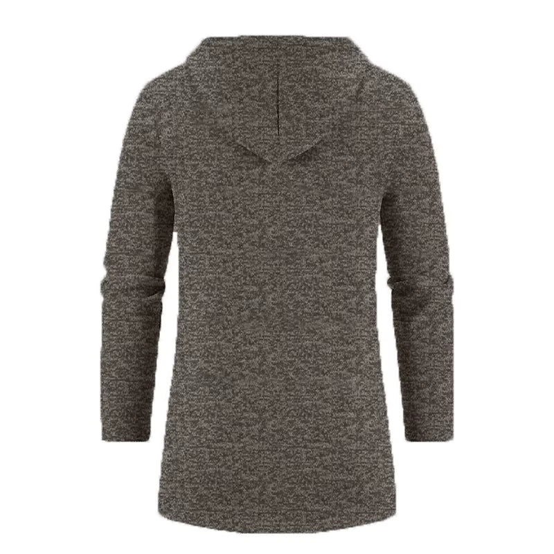 Men’s Outdoor Fleece-Lined Zipper Hoodie – Warm, Casual, and Stylish Winter Sweatshirt - 3KDyn
